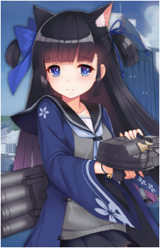 Hatsuharu — Azur Lane card artwork