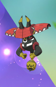 Tapu Bulu — Pokemon card artwork