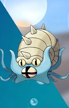 Omastar — Pokemon card artwork