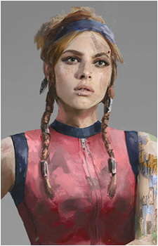 Meg Thomas — Dead by Daylight card artwork