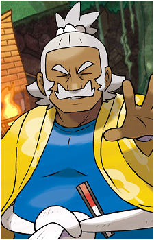 Hala — Pokemon Characters card artwork