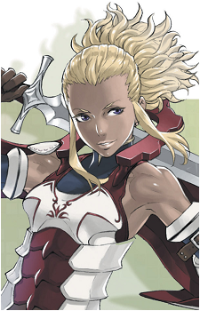 Flavia — Fire Emblem card artwork