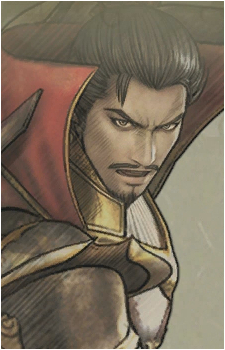 Nobunaga Oda SW — Samurai Warriors card artwork