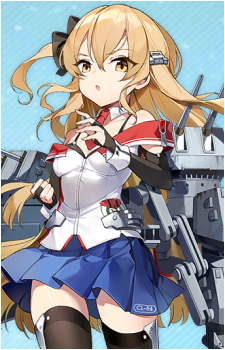 San Juan — Azur Lane card artwork