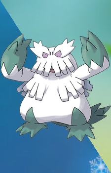 Abomasnow — Pokemon card artwork