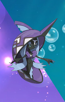 Tapu Fini — Pokemon card artwork