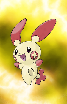 Plusle — Pokemon card artwork