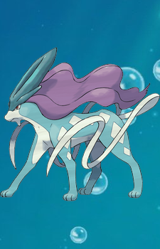 Suicune — Pokemon card artwork