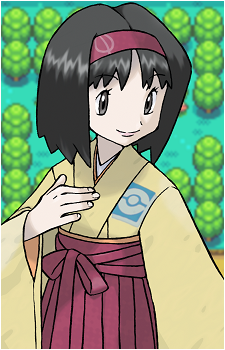 Erika — Pokemon Characters card artwork