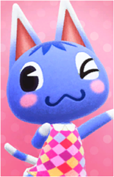 Rosie — Animal Crossing card artwork