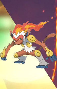 Infernape — Pokemon card artwork