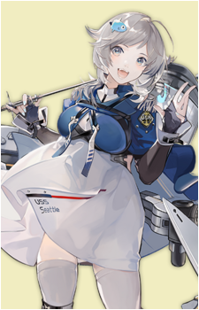 Seattle — Azur Lane card artwork