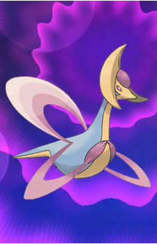 Cresselia — Pokemon card artwork
