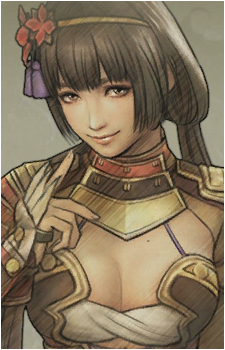 Naotora Ii — Samurai Warriors card artwork