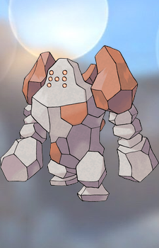 Regirock — Pokemon card artwork