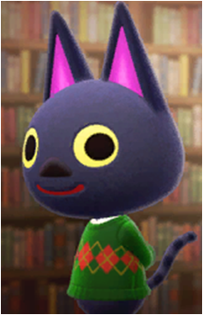 Kiki — Animal Crossing card artwork