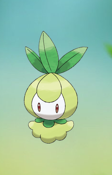 Petilil — Pokemon card artwork