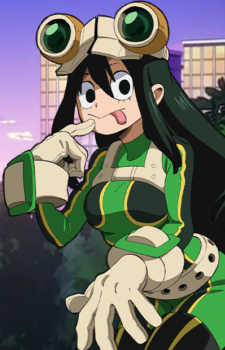 Tsuyu Asui — My Hero Academia card artwork