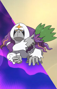 Oranguru — Pokemon card artwork