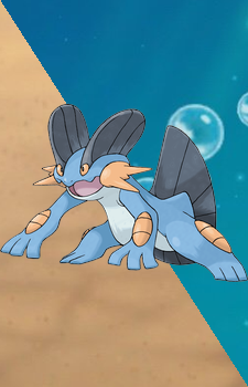 Swampert — Pokemon card artwork