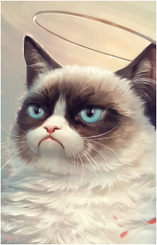 Grumpy Cat — Meme card artwork