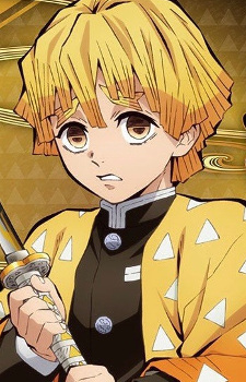 Zenitsu Agatsuma — Demon Slayer card artwork