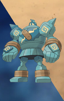 Golurk — Pokemon card artwork
