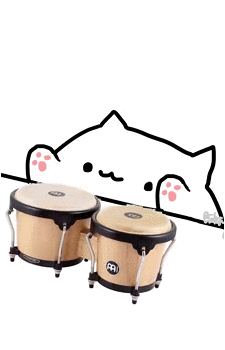 Bongo Cat — Meme card artwork