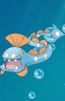 Huntail — Pokemon card artwork