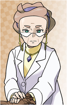 Professor Magnolia — Pokemon Characters card artwork