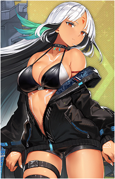 Massachusetts — Azur Lane artwork