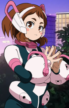 Ochako Uraraka — My Hero Academia card artwork