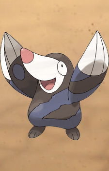 Drilbur — Pokemon card artwork