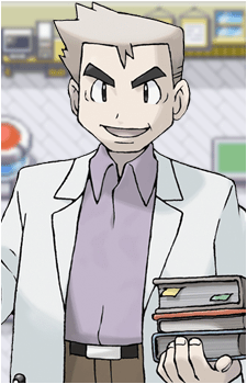 Professor Oak — Pokemon Characters card artwork