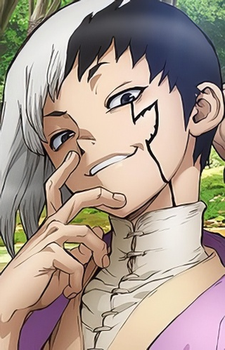 Asagiri Gen — Dr Stone card artwork