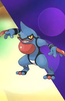 Toxicroak — Pokemon card artwork