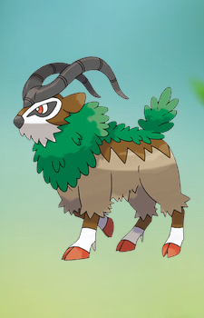 Gogoat — Pokemon card artwork