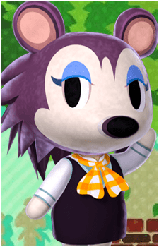 Labelle — Animal Crossing card artwork