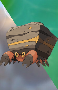Crustle — Pokemon card artwork