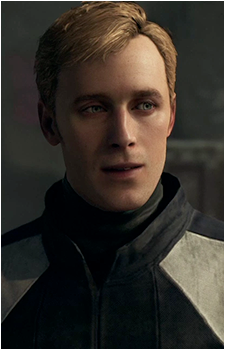 Simon DBH — Detroit Become Human card artwork