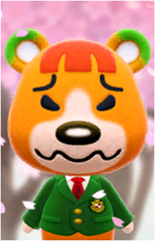 Pudge — Animal Crossing card artwork