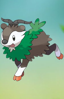 Skiddo — Pokemon card artwork