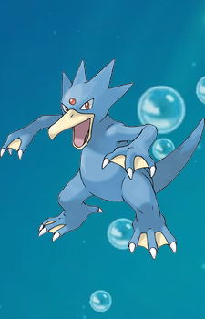 Golduck — Pokemon card artwork
