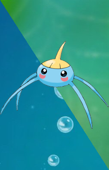 Surskit — Pokemon card artwork
