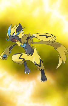 Zeraora — Pokemon card artwork