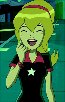 Lucy Mann — Ben 10 card artwork