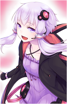 Yuzuki Yukari — Vocaloid card artwork