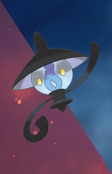 Lampent — Pokemon card artwork