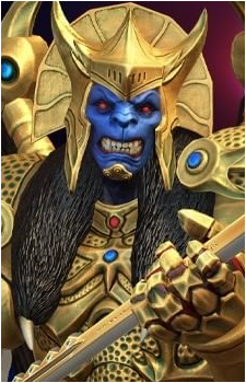 Goldar — Power Rangers card artwork