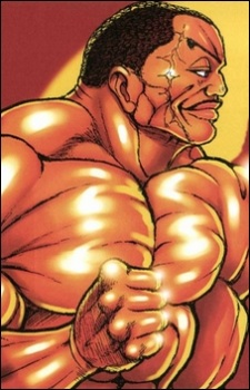 Biscuit Oliva — Baki New Grappler Baki card artwork